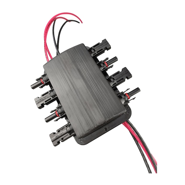 Cutting Edge Power Solar Panel Weatherproof Cable Wire Entry Housing